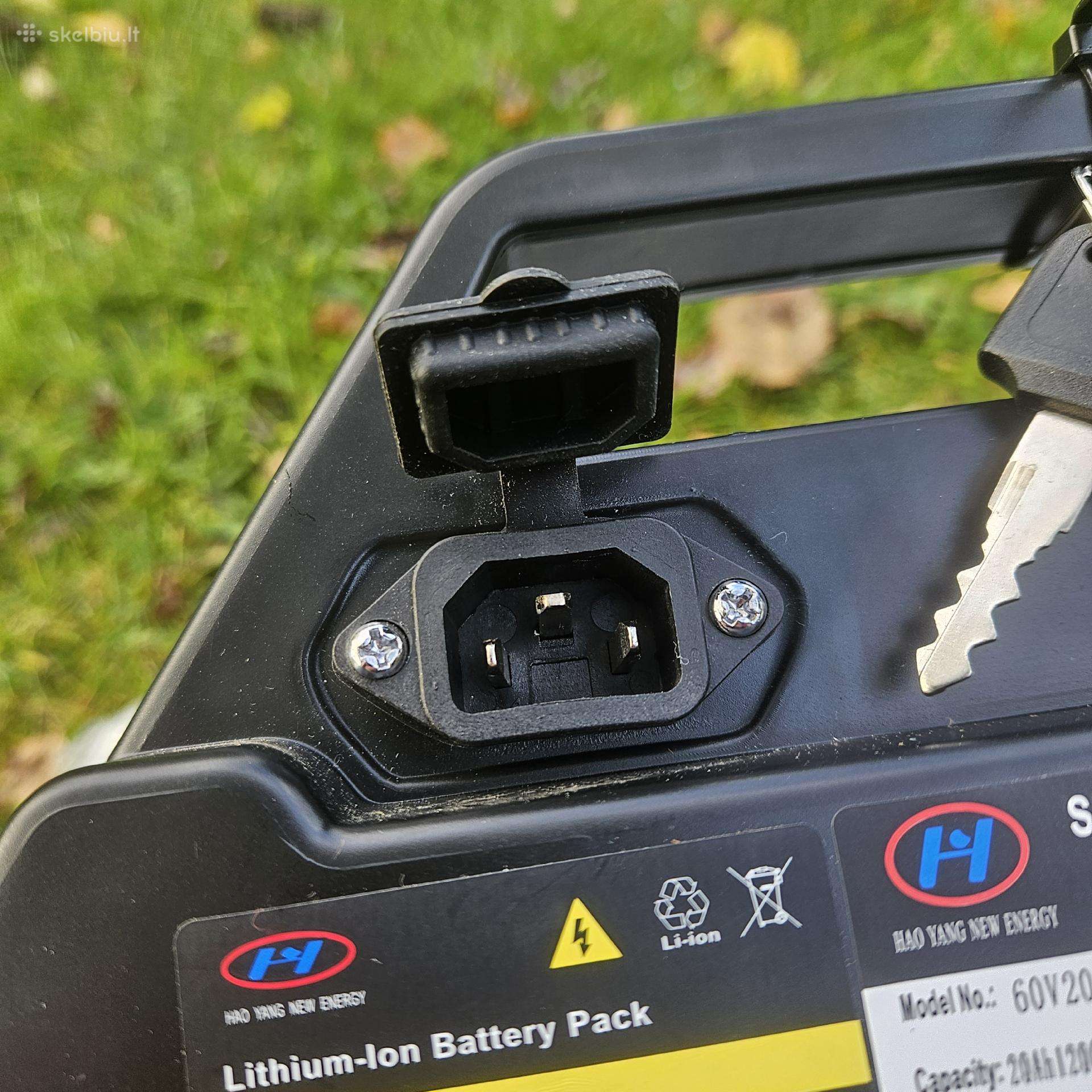 elektrinio cioperio baterija-60v-20ah