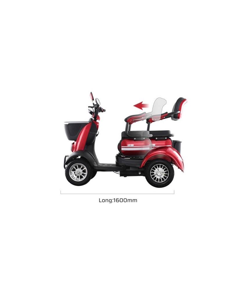 elektrinis keturratis su sėdyne ir atlošu, elektrinis keturratis su porankiais, elektrinis keturratis su krepšiu priekyje, elektrinis keturratis senjorams, elektrinis keturratis neįgaliesiems, mobilumo skuteris 4 ratai, elektrinis skuteris su sėdyne, stabilus elektrinis keturratis